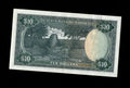 Reverse of 1978 Rhodesia 10 Dollar note featuring the Great Zimbabwe Ruins.