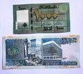 A Set Of Two LEBANON 1000 Livres UNC Banknote 1998-2012 - worldbanknote