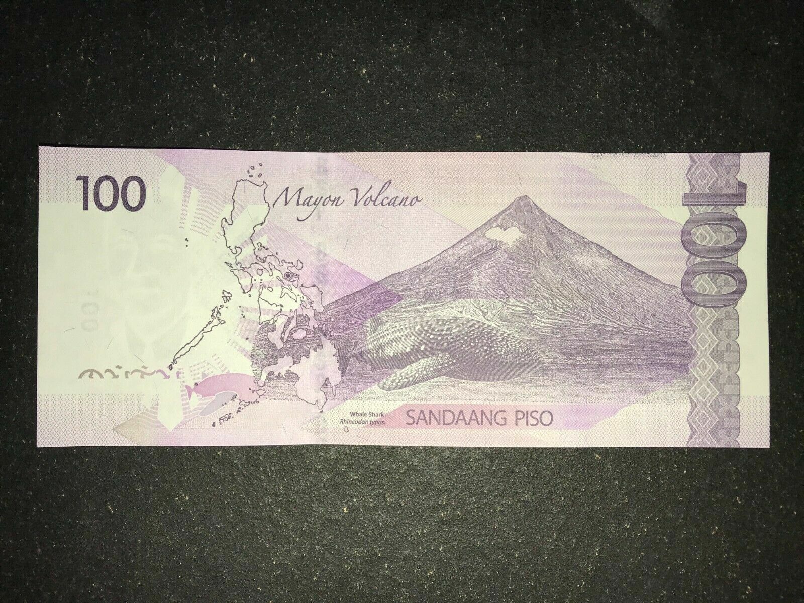 Philippines NGC 2019H 100 Pesos Ladder Banknote (EM123456) - worldbanknote