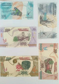 Madagascar 100 + 200 + 500 + 1000 + 2000 Ariary 2017 Banknote Set 5 PCS UNC