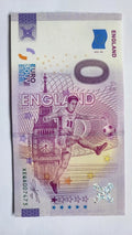 0 Euro Souvenir Banknote World Cup Qatar - England  Official Euro Souvenir