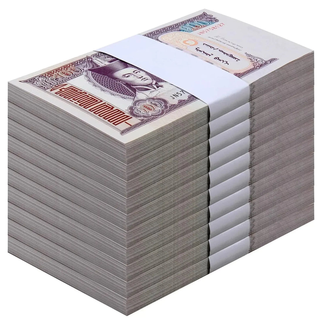 Mongolia 1000x 100 Tugrik 2014 UNC MINT