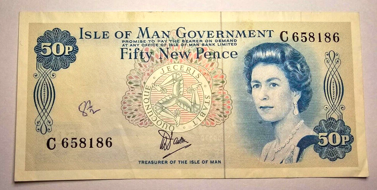 Isle of Man 50p pence very fine 1979 / ref d26 - worldbanknote