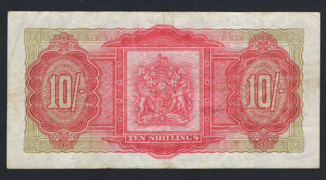 Bermuda 1957 10 Shillings VF/F10