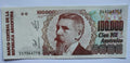 ARGENTINA  100000 AUSTRALES (1990) UNC