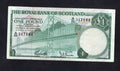 Royal BANK OF SCOTLAND  ONE POUND 1968/70 choose Year & Prefix See Menu/REF D6