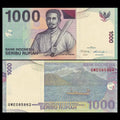 Indonesia 1000 Rupiah, 2009-2016, Pick#141, bundle of 100 pcs, UNC