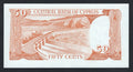CYPRUS 50 cents Banknote 1989 UNC/F10