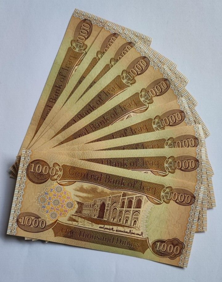 10xIRAQ 1000 DINARS 2018 UNC - worldbanknote