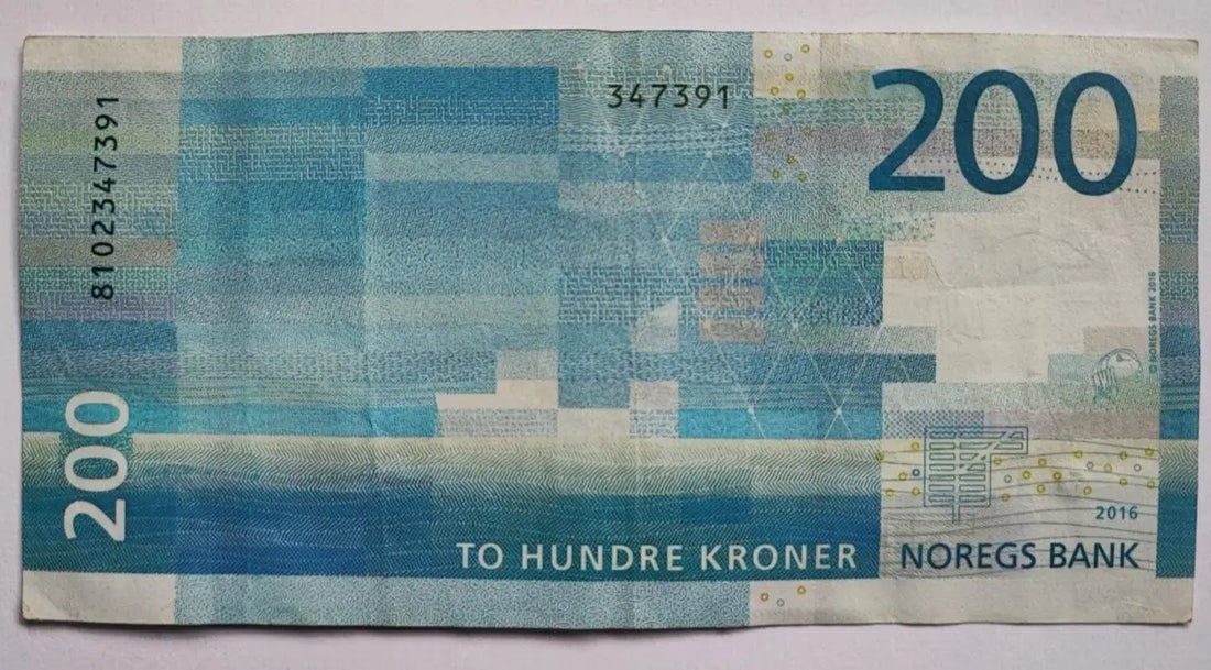 2016 -18 Norway  200  Kroner Circulated