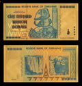 ZIMBABWE $1 HUNDRED TRILLION DOLLAR BANKNOTE 24k GOLD PLATED BANK NOTE WITH COA - worldbanknote