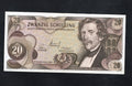AUSTRIA ZWANZIG 20 SCHILLING NOTE 1967 ISSUE UNC UNCIRCULATED/d11 - worldbanknote