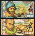 Netherlands Ceylon Set, 50;10;500;1000 Gulden, 2016 Private Issue POLYMER UNC