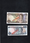 1978 States of Jersey 1,5,10,20 Pounds Specimen Set of 4 /d10