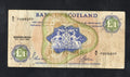 BANK OF SCOTLAND £1 One Pound Banknotes 1968/69by Year & Prefix See Menu/REF D4