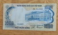 South Vietnam 1000 Dong ND (1972) P-34 Banknotes used