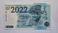 Queens  Elizabets II Britannia 2022 Commemorative Banknote