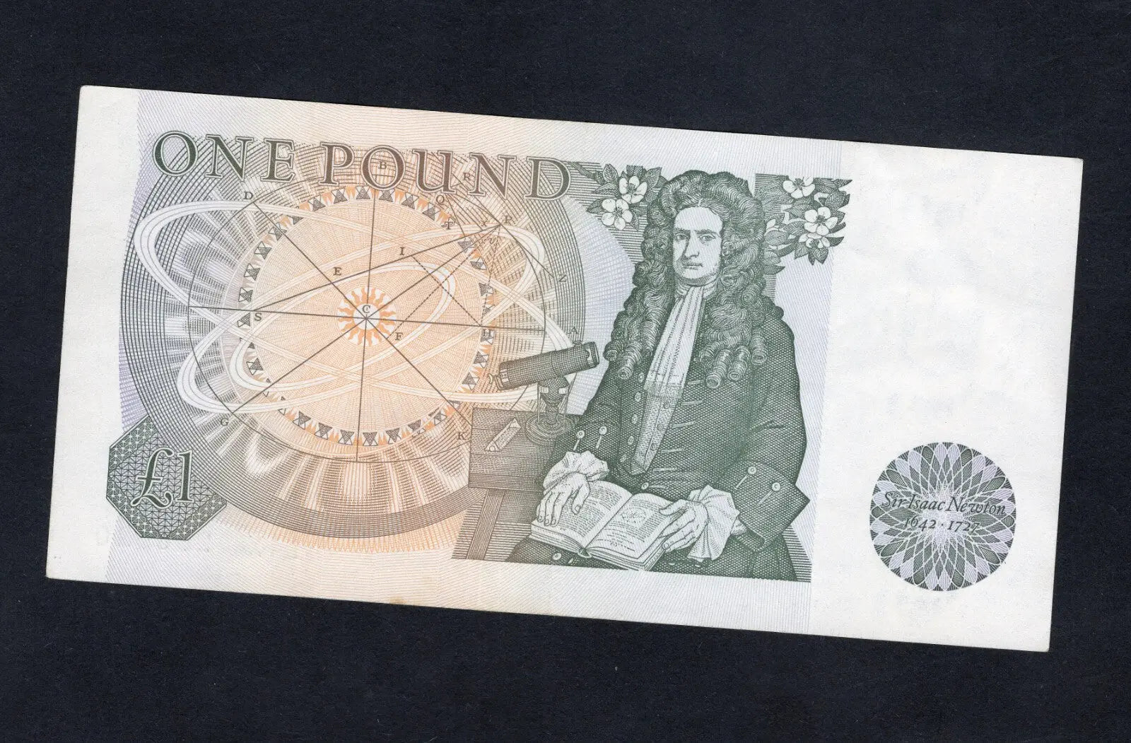 7 Mixed British banknotes  £1 Banknotes Very Fine/REF D6