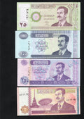 10 Different  Saddam Iraq Dinar Notes  Almost UNC set