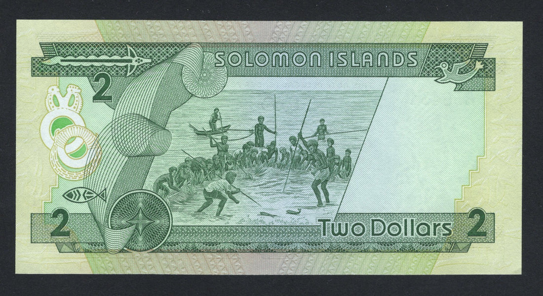 SOLOMON ISLANDS 2 DOLLARS UNC/F10