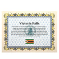 1 PC Great Myrillion Containers zimbabwe Banknote certificate 30003 Zeros Gift