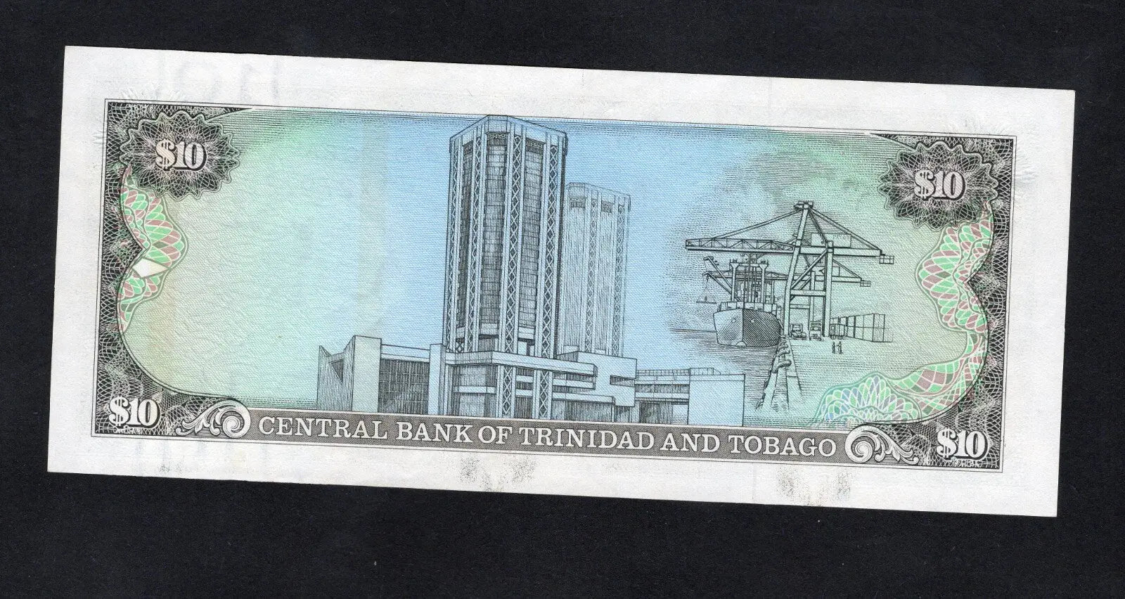 Trinidad & Tobago, 10 Dollars, ND (1985), UNC, P-38(d)/D11