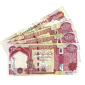 4X25000 IQD Iraqi Dinar  Uncirculated UNC FREE NEXT DAY DELIVERY