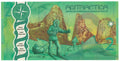 BACK OF Antarctic 2 Dollars, 2020 Fantasy Banknote