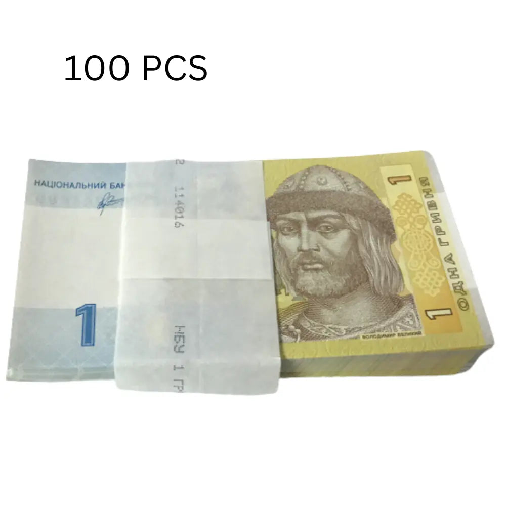 100XUkraine banknote 1 Hryvnia Grivna 2014 UNC PP379