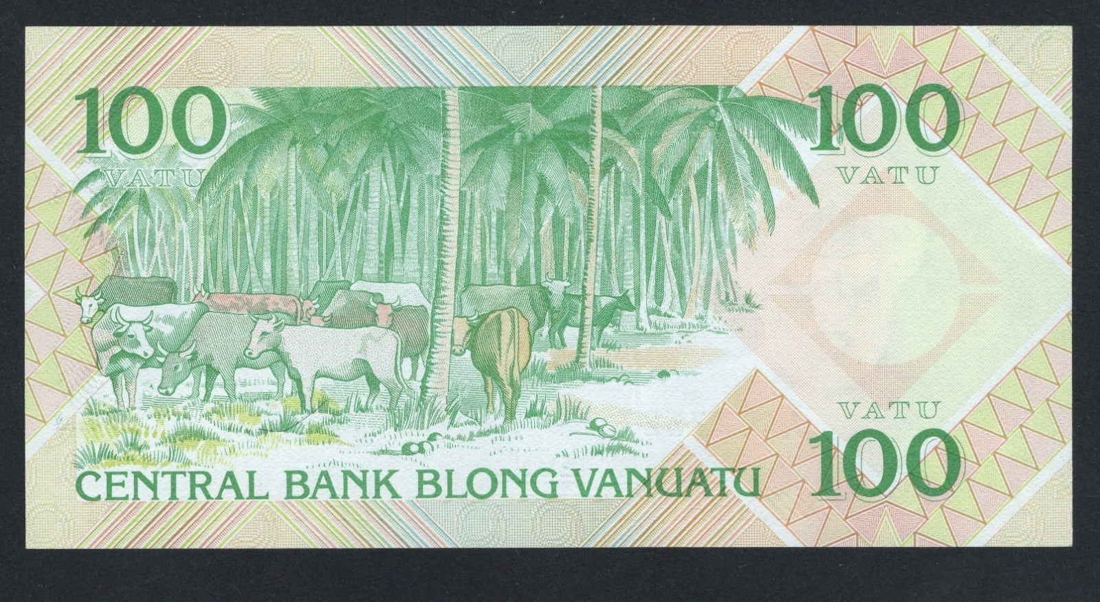VANUATU 100 Vatu Banknote (1982) P.1a - AUNC /F10