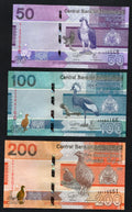 GAMBIA: Banknotes full Set:5 10 20 50 100 200 Dalasis  2019  Uncirculated