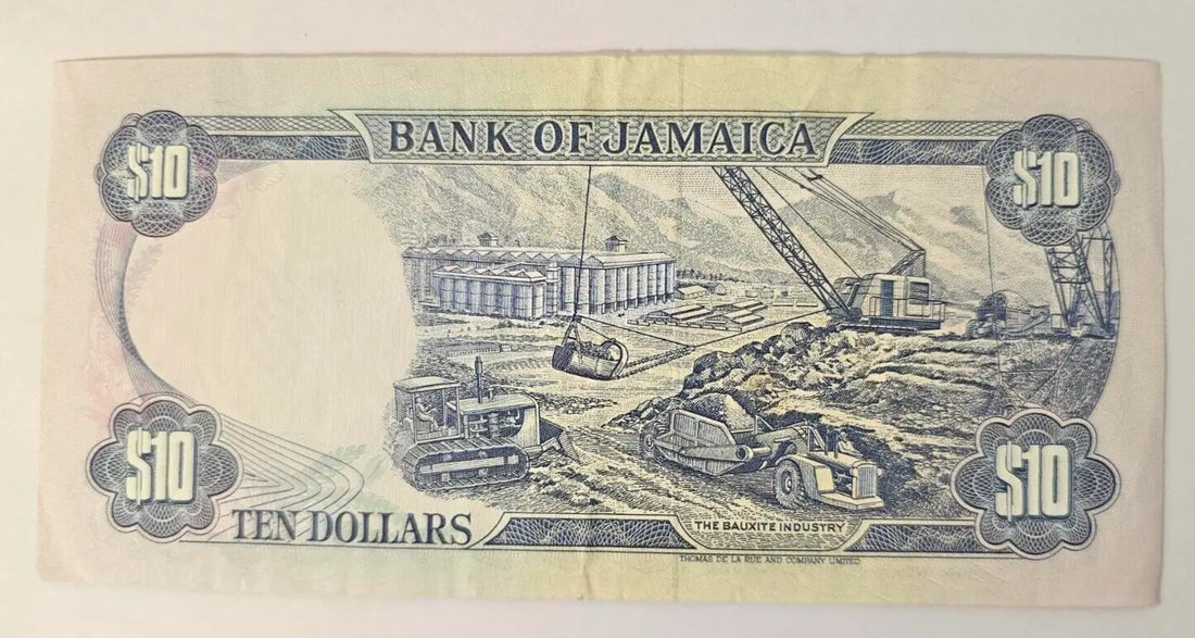 JAMAICA 10 DOLLARS 1994 Used