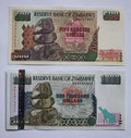 ZIMBABWE SET 5 Pcs 10,50,100,500 & 1000 Dollars 1994-1997/ref d8