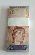 VENEZUELA BOLIVARES 100 X 10 2014 AU/ UNC LOT 100 PCS Total