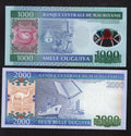 5 PcsmMauritania Set 100 200 500 1000 2000 Ouguiya 2011-2015 UNC P16/17/18/19/20