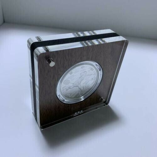 Tokyo 2020 Olympic 1000 Yen Silver Proof Coin Badminton New - worldbanknote