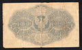 back of Poland Banknote 100 Polish Mark 1919 VF/C2