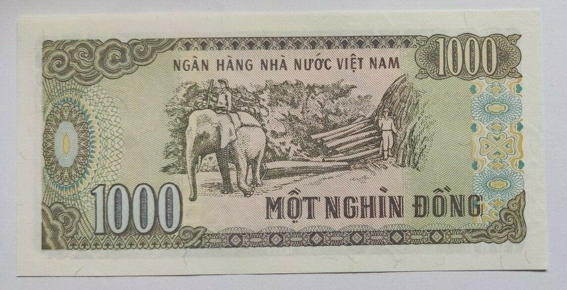 Vietnam (Vietnamese) 1000 (1,000) Dong x 1000 Pcs (Brick), 1988 P-107 VND Unc - worldbanknote