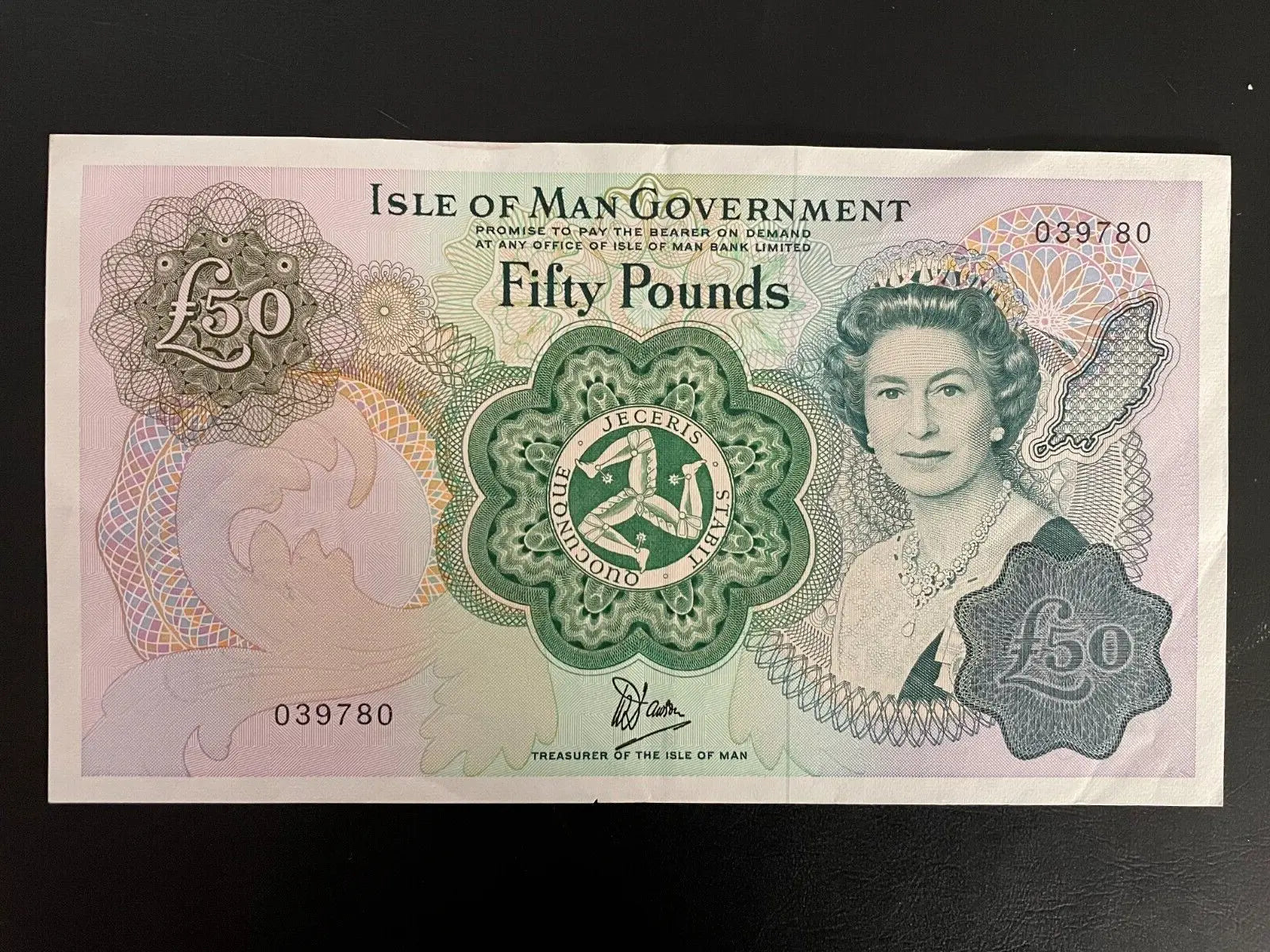 ISLE OF MAN FIFTY POUNDS 1983 P39a