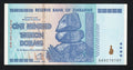 Zimbabwe 100 Trillion Dollar banknote. Genuine, UNC AA Serial Number UV checked!