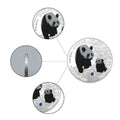 China Endangered Animal Panda Silver Plated  Metal Coin