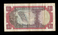 1 Pound Reserve Bank of Rhodesia 1967 Very Fine/ref fd1 - worldbanknote