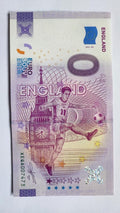 0 Euro Souvenir Banknote World Cup Qatar - England Official Euro Souvenir - worldbanknote