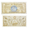Bank of Scotland one pound 1967 Very Fine