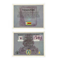 Zimbabwe Nonillon Containers Scroll Banknote 54 Zero Paper Money With UV