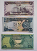 IRAQ 50 250 500 1000 5000 DINAR 2003/2023 P-90 91 92 93 94 UNC SET - worldbanknote