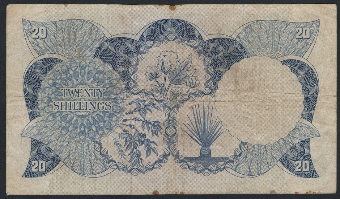 East African Currency Board 20 Shillings 1964 VF/F10