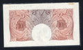 back of Bank of England - 10 Shillings Banknote L.K O'Brien/d11