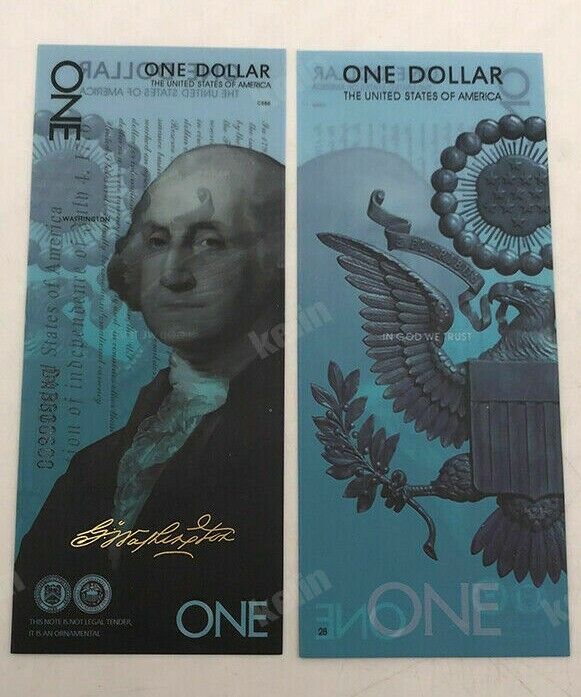 6pcs US President Banknotes USD 1/5/10/20/50/100 Colorful Set Gold Banknote - worldbanknote