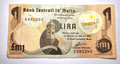 malta 1 liri very fine 1967 /ref d2 - worldbanknote